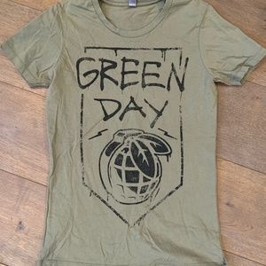 Green Day Band T-shirt